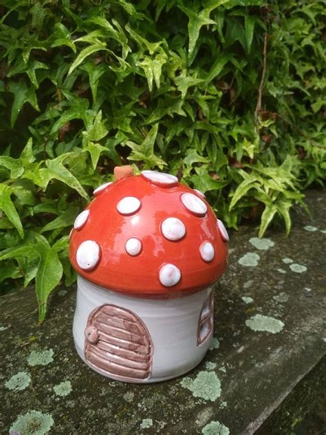 Mushroom Tealight Holder Ceramic Mushroom Etsy Tea Light Holder