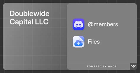 Doublewide Capital LLC Get Access Whop