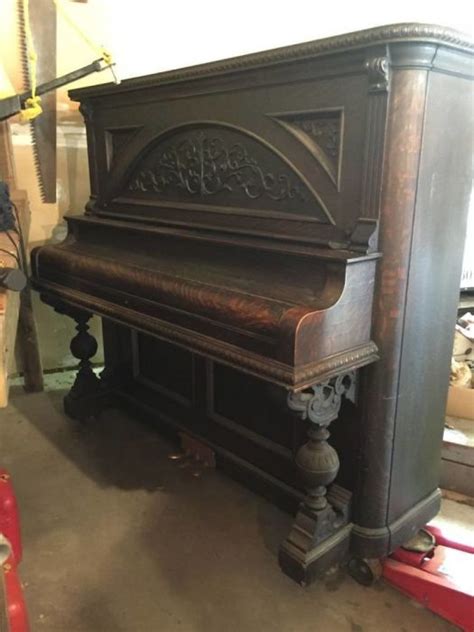 Guy Converts 1907 Upright Piano Into A Luxurious Desk 15 Pics