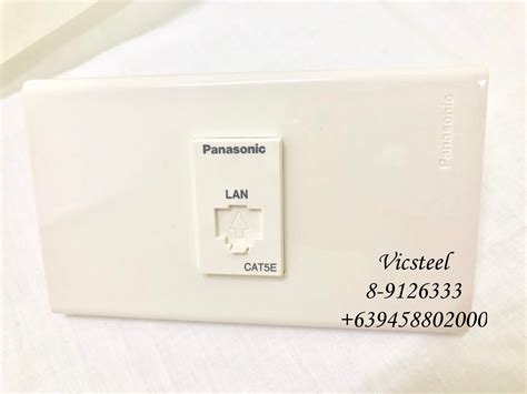 Panasonic Computer Outlet Cat 5 Lan E Outlet Wide Series WEG-2488 – Vicsteel