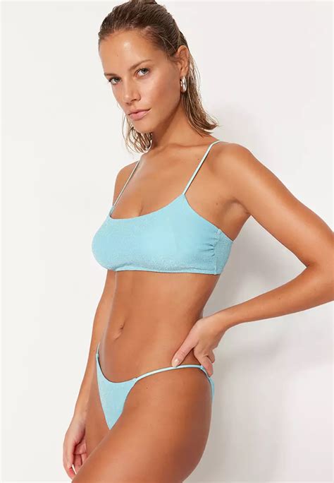 Buy Trendyol Glittery Bikini Set Online ZALORA Malaysia