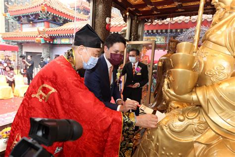 啬色园黄大仙祠财神宫开幕典礼