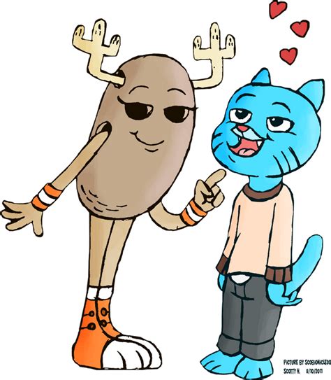 Penny and Gumball by SB99stuff on DeviantArt