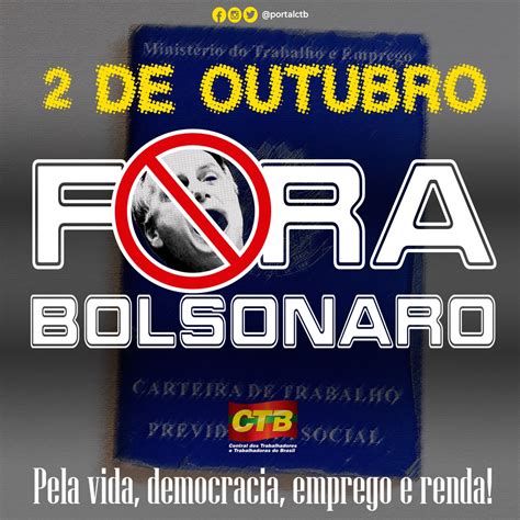 Centrais Sindicais Convocam Para Ato ForaBolsonaro Assufba