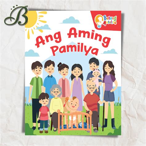 Batang Matalino Ang Aming Pamilya Board Book | Lazada PH