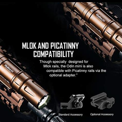 OLIGHT Odin Mini 1250 Lumens Ultra Compact Rechargeable Tactical