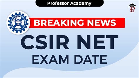 CSIR UGC NET 2022 Exam Dates Announced YouTube