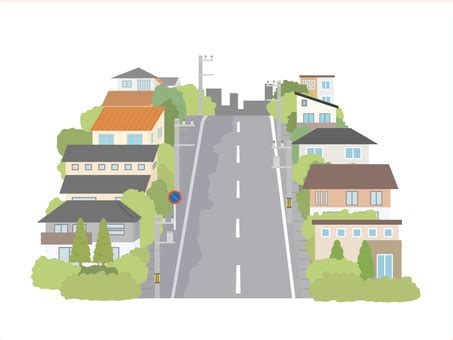坂道イラスト｜無料イラスト・フリー素材なら「イラストAC」