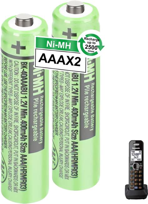 Amazon IMah 1 2V 750mAh Ni MH AAA Rechargeable Battery For