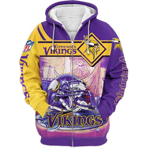 NFL - Minnesota Vikings 3D HOODIE, hoodie, sweater, long sleeve and ...