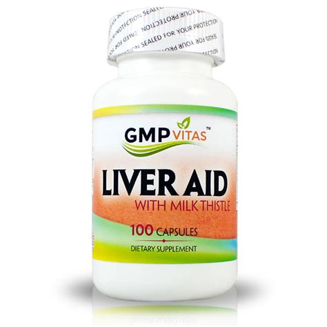 Liver Aid with Milk Thistle (100 Capsules) – GMP Global Marketing Inc.