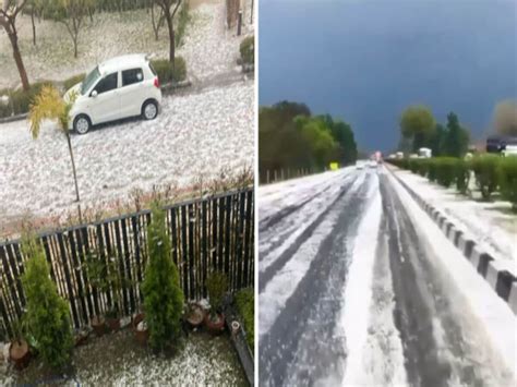 chandigarh weather heavy rainfall hailstorm in chandigarh mohali and ...