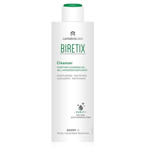 BIRETIX CLEANSER GEL 200ml Novapeel Dermatologica Spa