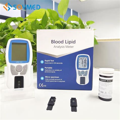 Handheld Medical Quick Blood Full Cholesterol Meter 4 In 1 Tg Hdl Tc