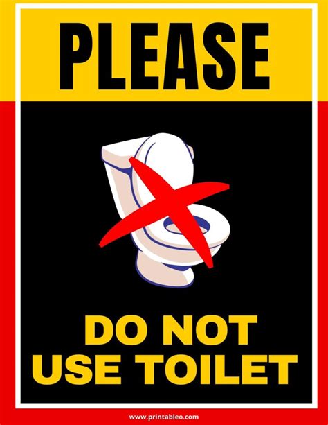 34 Printable Do Not Use Signs Download Free Pdfs