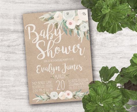 Rustic Baby Shower Ideas Rustic Should Be Gorgeous