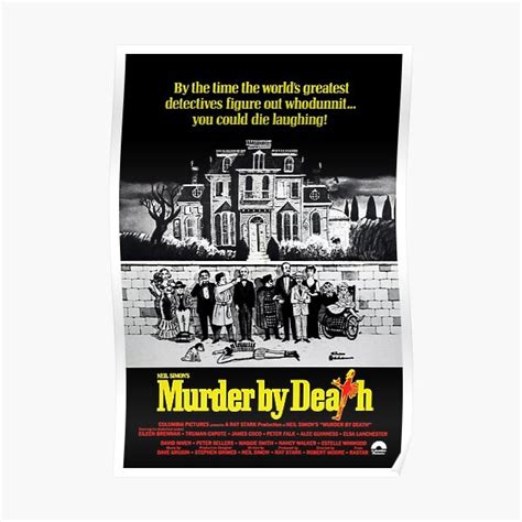 "Murder by Death (1976)" Poster by postersrestored | Redbubble