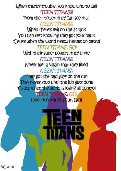 Teen Titans Song by FuSSsL on DeviantArt