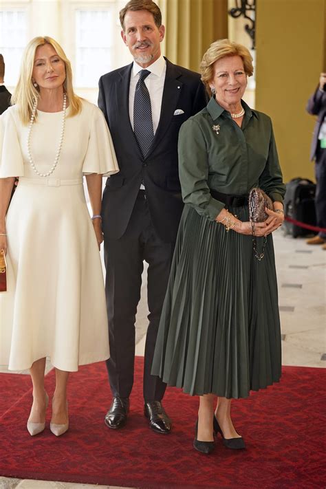 Queen Anne Marie And Crown Princess Marie Chantal Attend Coronation