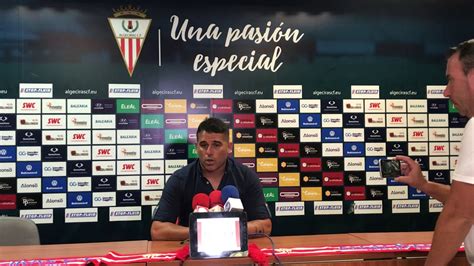 Rueda De Prensa De Emilio Fajardo Tras El Partido Ante La Ad Ceuta Fc