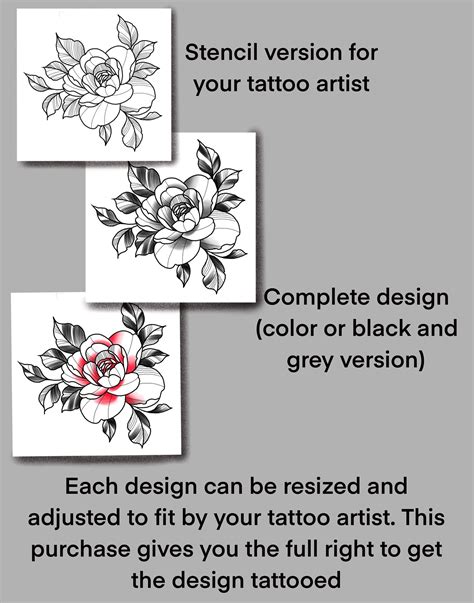 Tiger Tattoo Design for Woman Stencil Template Tattoo - Etsy