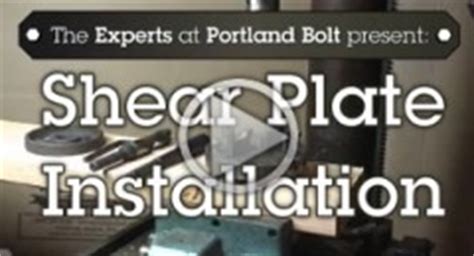 Shear Plates - Portland Bolt