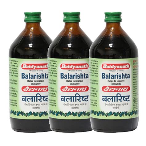 Buy Baidyanath Balarishta I Stress Relief I Rejenuvate I 220 ML Pack