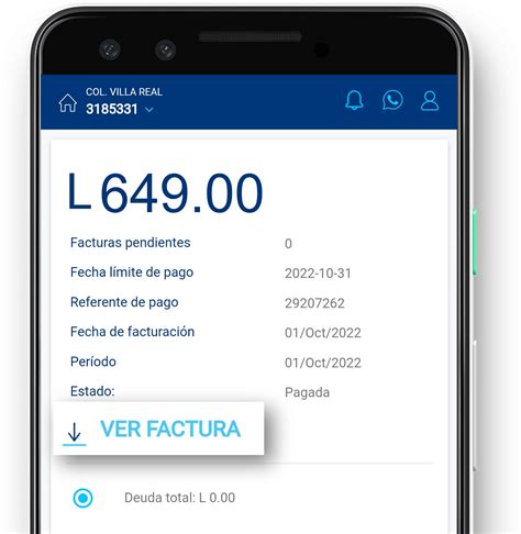 C Mo Descargar Mi Factura En Mi Tigo App General Tigo Hn