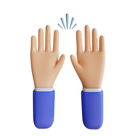 20,197 Hands Up Emoji 3D Illustrations - Free in PNG, BLEND, glTF ...