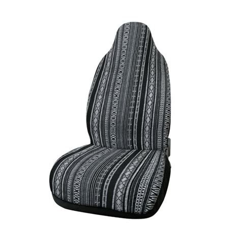 Saddle Blanket Low Back Bucket Seat Covers Velcromag