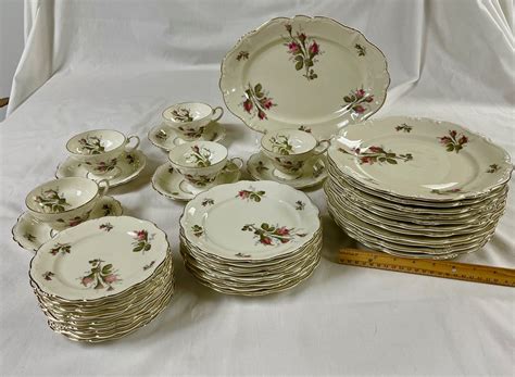 Rosenthal Moss Rose China Set