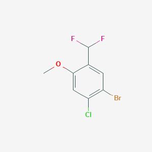 Bromo Chloro Difluoromethyl Methoxybenzene S Smolecule