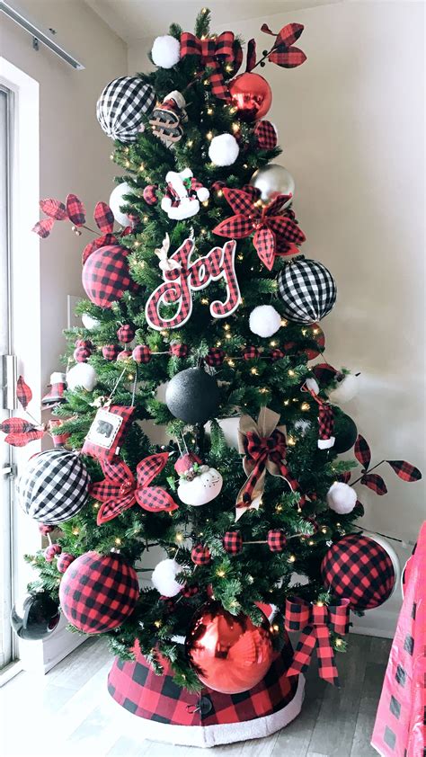 Buffalo Plaid Check Christmas Tree Artofit