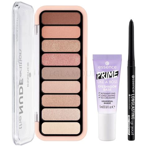 Essence The Nude Eye Set Cienie Do Powiek Dla Kobiet Perfumeria