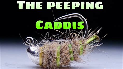 Fly Tying THE PEEPING CADDIS NYMPH By Jorge G Huertes YouTube