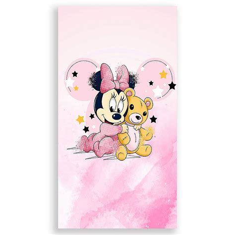 Faixa Lateral Minnie Baby Sublimado D Sublistamps Sublima O