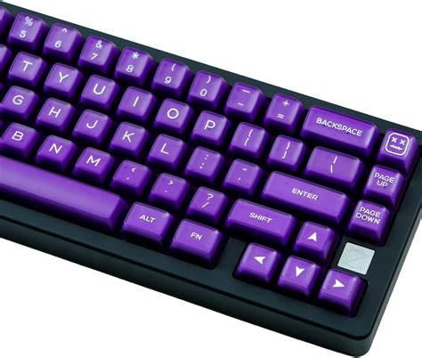 Redqin Keycap Set Purple Jade 142 Keys Rsa Profile Shine