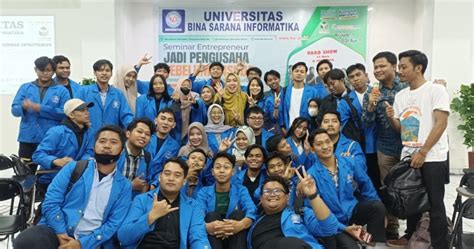 Universitas Bsi Kampus Karawang Ajak Mahasiswa Jadi Pengusaha