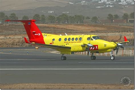 Ec Nbz Eliance Beechcraft Beech King Air Lanzarote Spotter