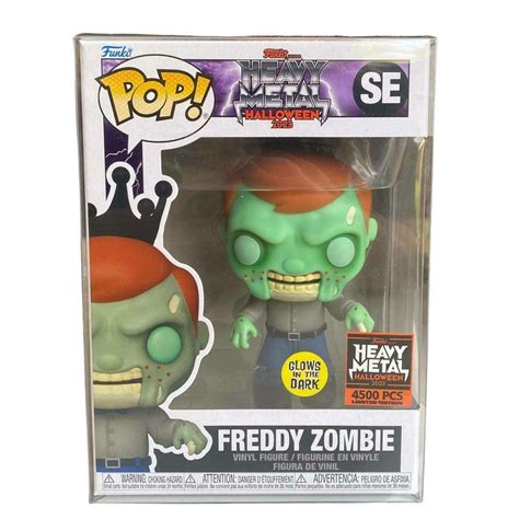 Funko POP! Heavy Metal Halloween 2023 Freddy Zombie Glow LE 4500 - Walmart.com