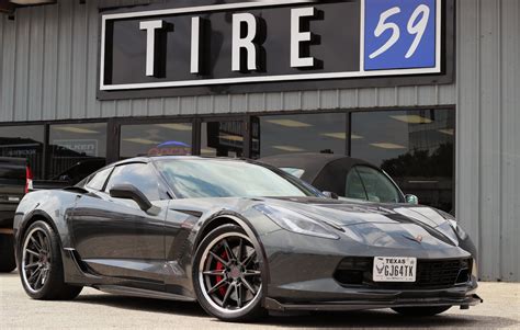 Chevrolet Corvette C7 Z06 Grey Ferrada CM2 Wheel Wheel Front