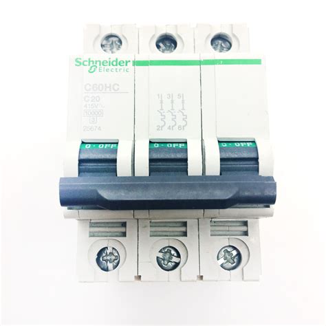 Mcb S Schneider Electric C Hc C A Pole Phase Mcb