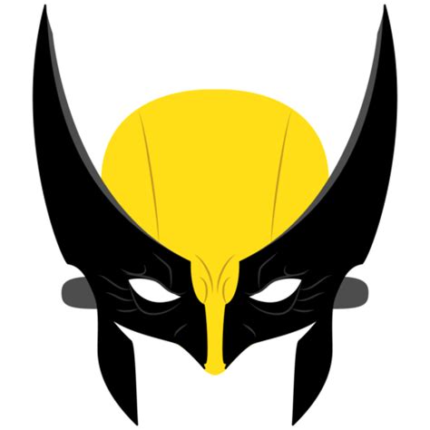 Wolverine Mask Template | Free Printable Papercraft Templates