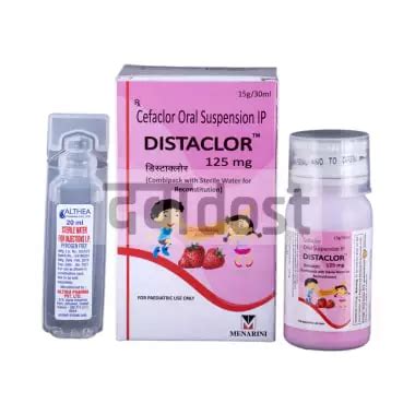 Distaclor 125mg Oral Suspension Strawber Upto 10 00 Off Oral Sus