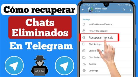 Gu A Completa C Mo Recuperar Chats De Telegram Borrados En Simples