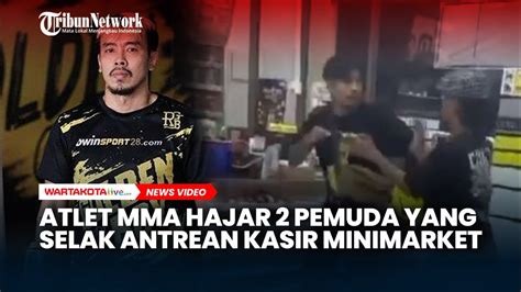 Detik Detik Atlet MMA Rudy Golden Boy Hajar 2 Pemuda Yang Selak Antrean