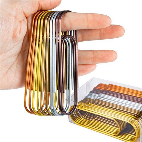 Inch Large Paper Clips Pcs Jumbo Paper Clips Mm Metal