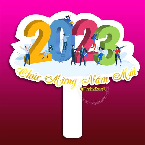 Hashtag cầm tay Chúc mừng năm mới Happy New Year In đẹp rẻ