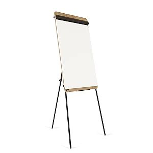 Rocada Flipchart Dreibein Ständer Whiteboard mit Ständer und