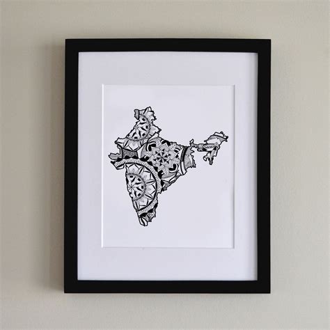 City Map Art | India | Ta Muchly